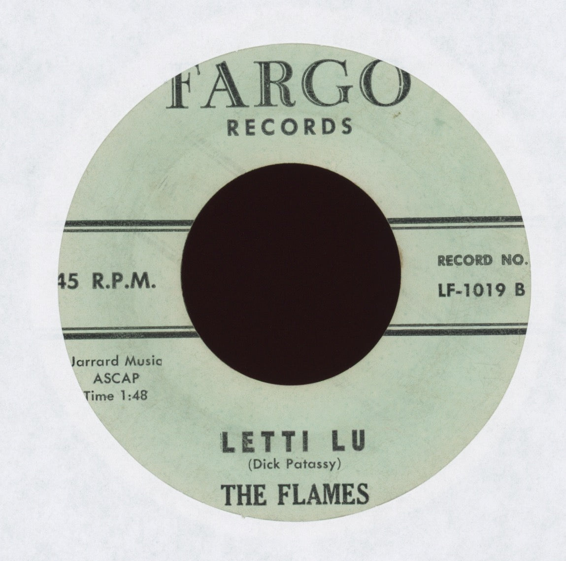 The Flames - Making Time on Fargo R&B Rocker