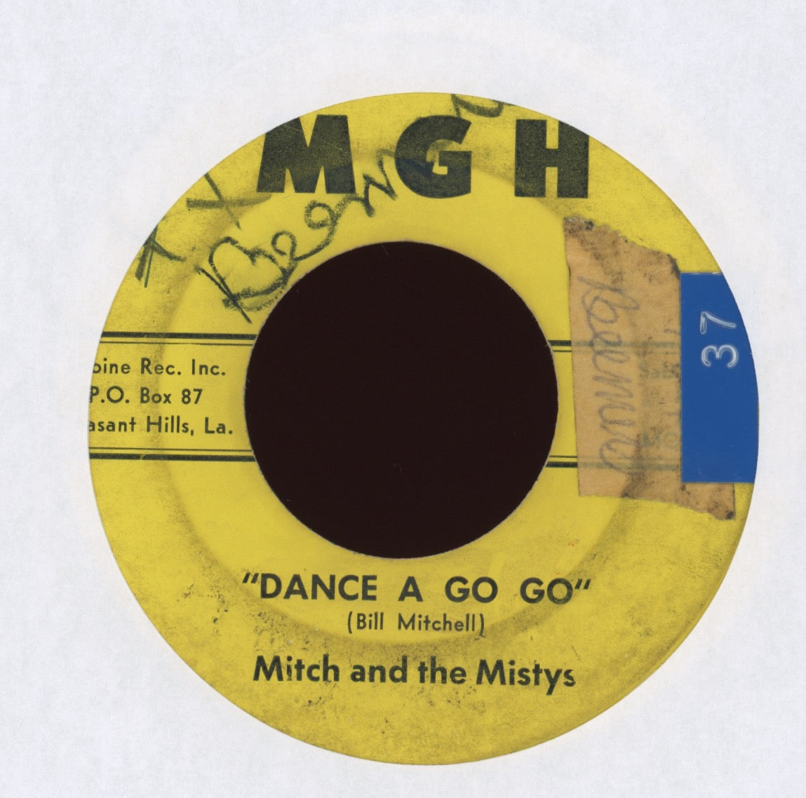 Mitch And The Mistys - Dance A Go Go on MGH