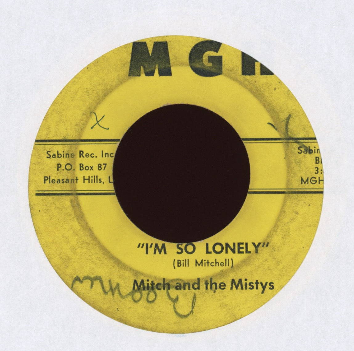 Mitch And The Mistys - Dance A Go Go on MGH