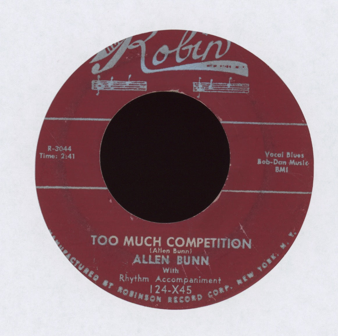 Allen Bunn - Too Much Competition on Robin