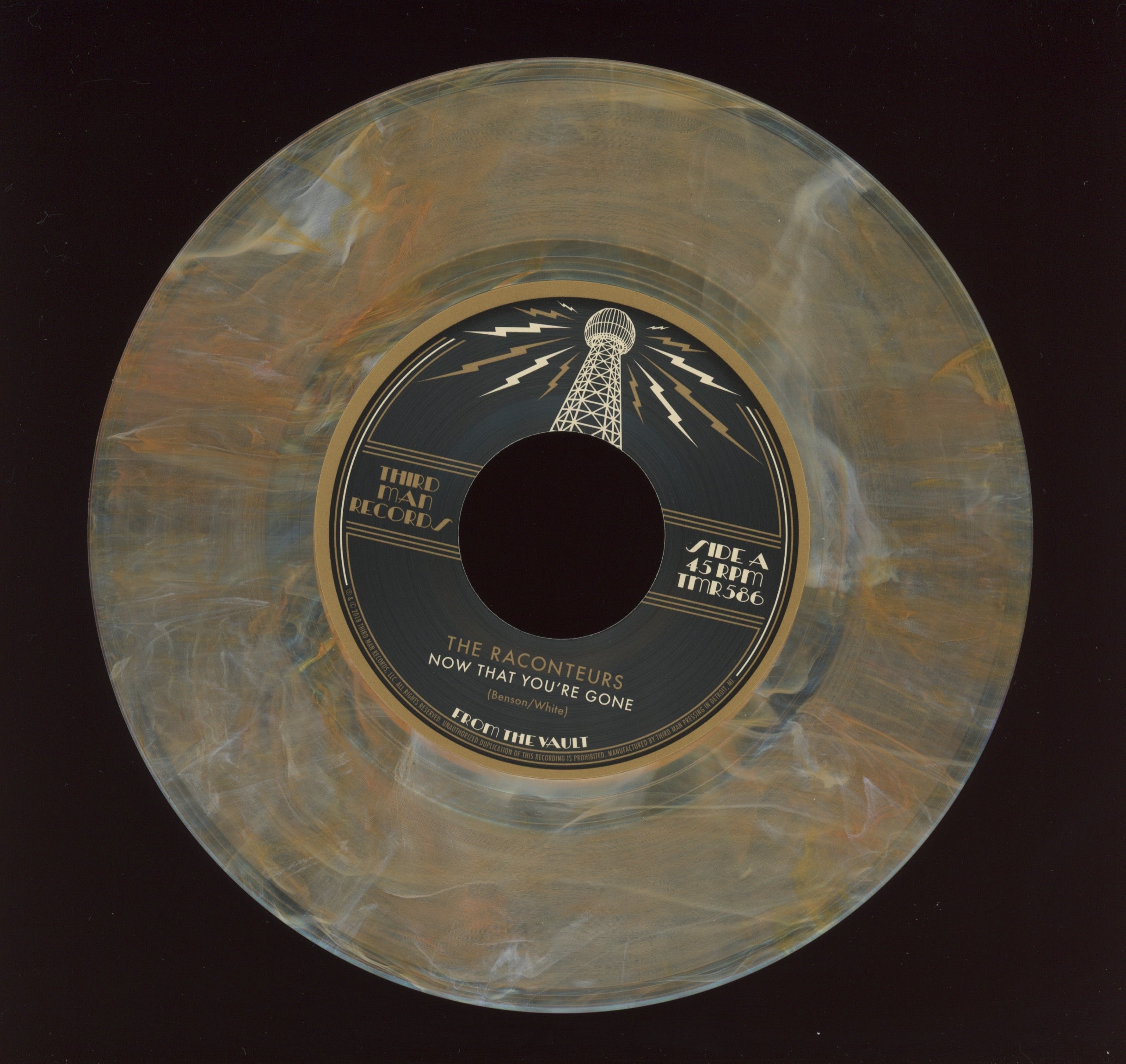 The Raconteurs - Now That You're Gone on Third Man Ltd Mixed Metal Color With Picture Sleeve