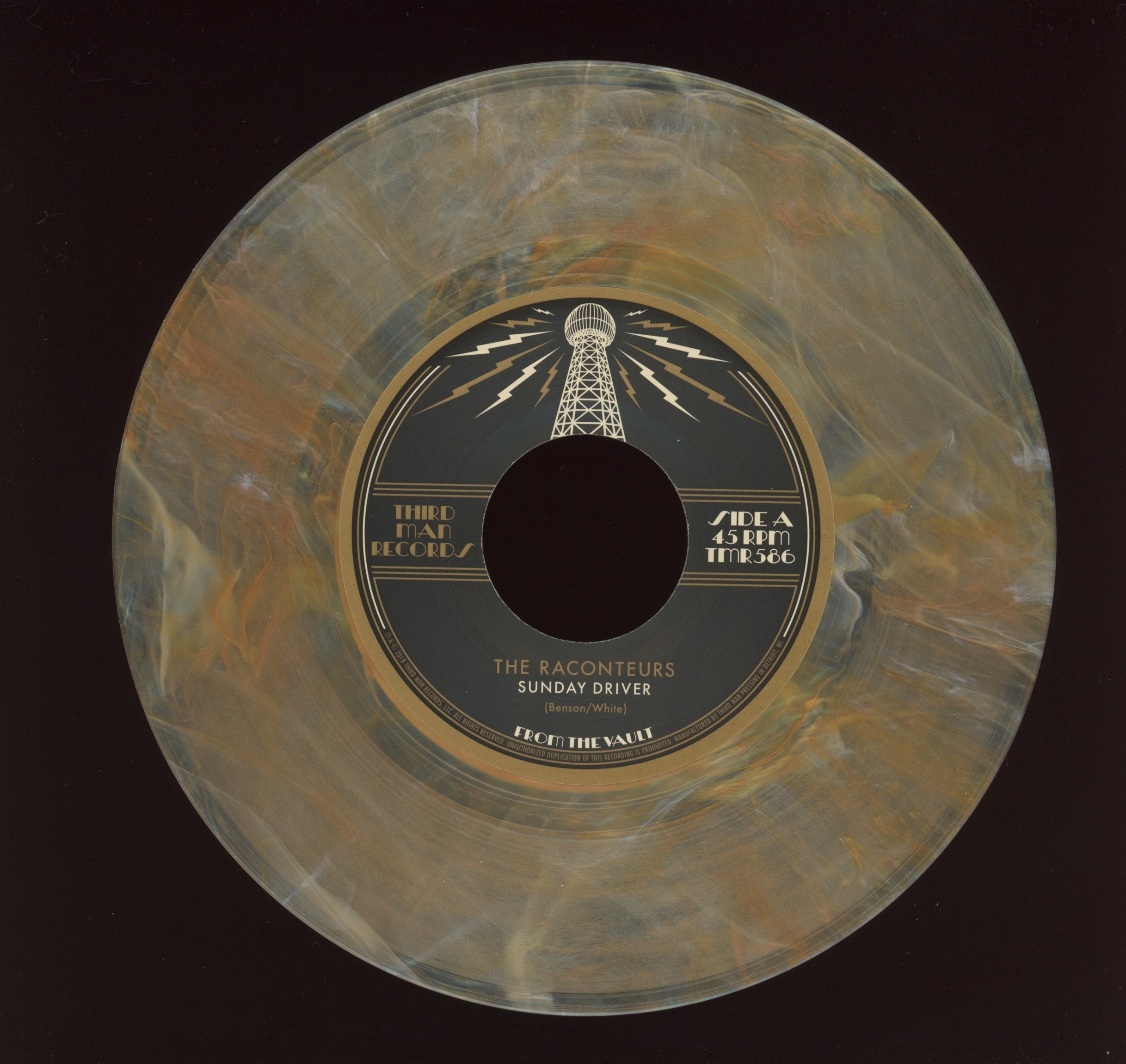 The Raconteurs - Now That You're Gone on Third Man Ltd Mixed Metal Color With Picture Sleeve