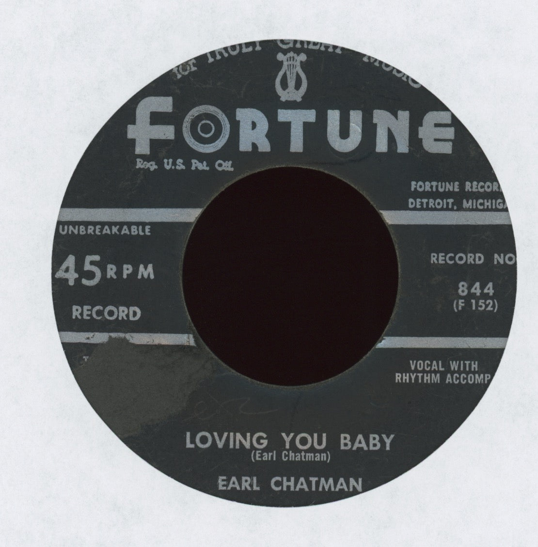 Earl Chatman - Take Two Steps Back on Fortune