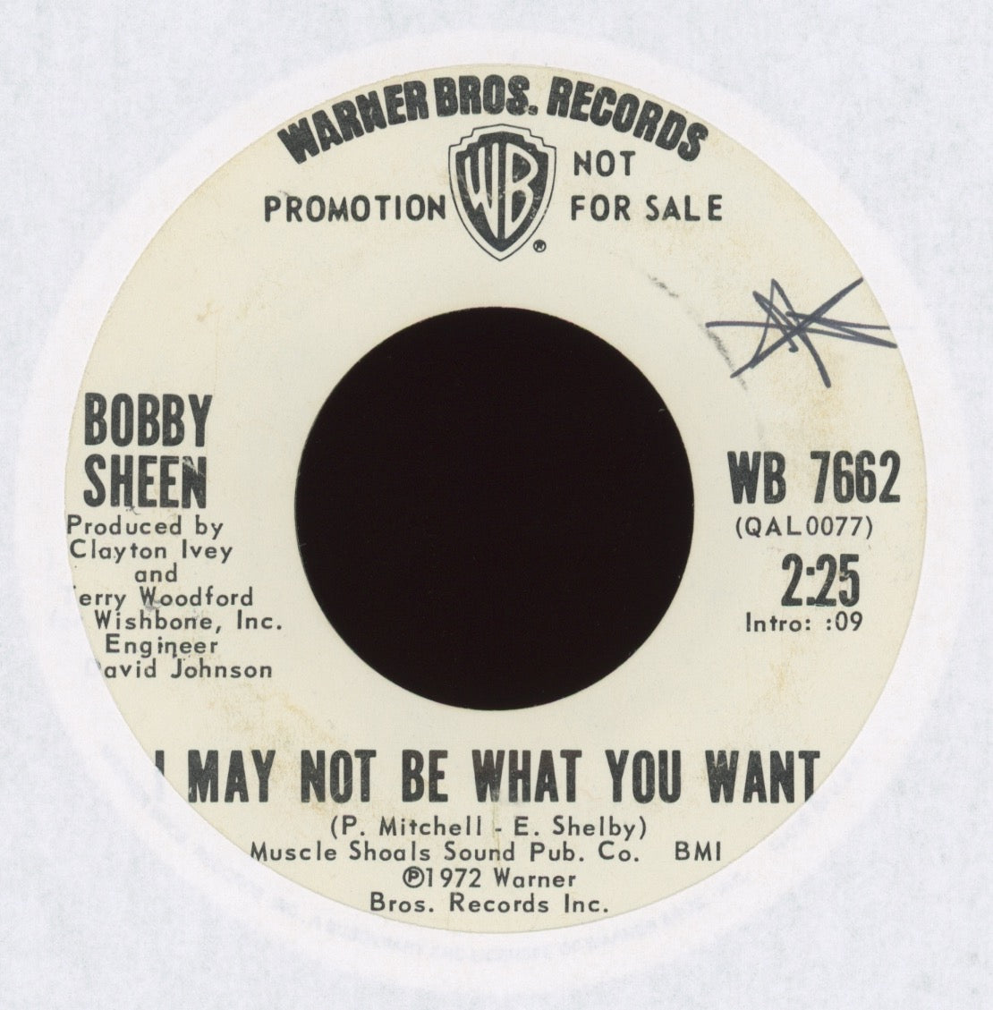 Bobby Sheen - Something New To Do on Warner Bros Promo