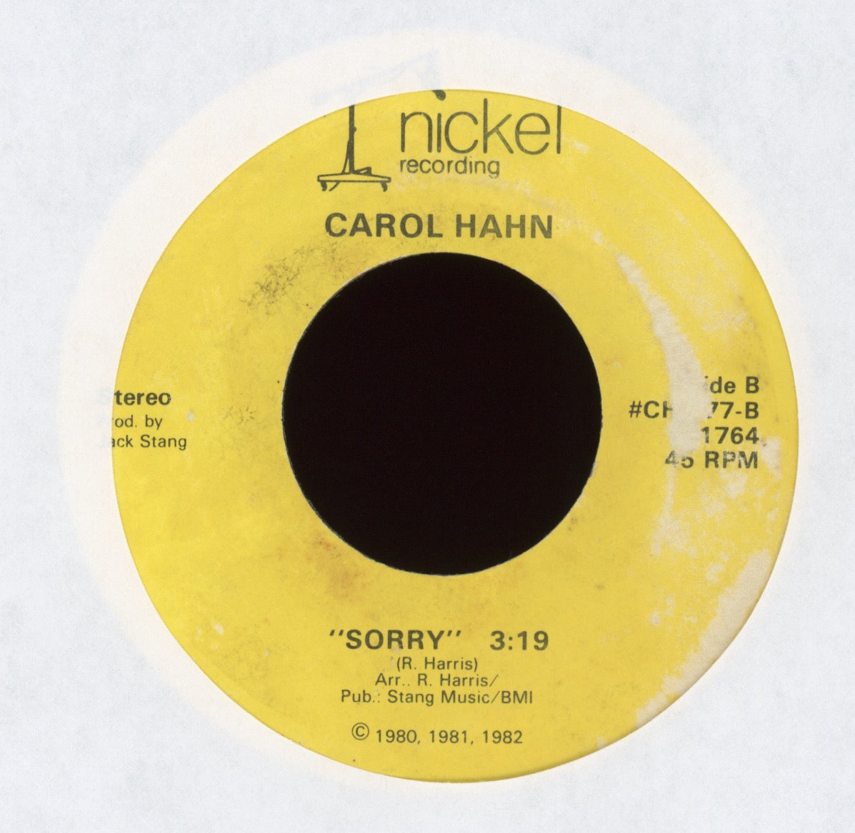 Carol Hahn - Do Your Best on Nickel Modern Soul 45