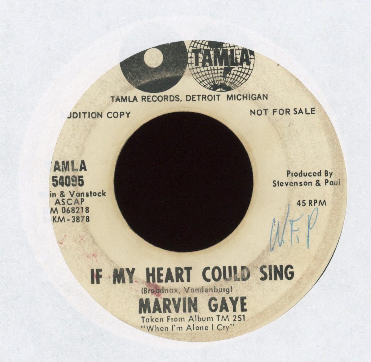 Marvin Gaye - Try it Baby on Tamla Promo Soul 45