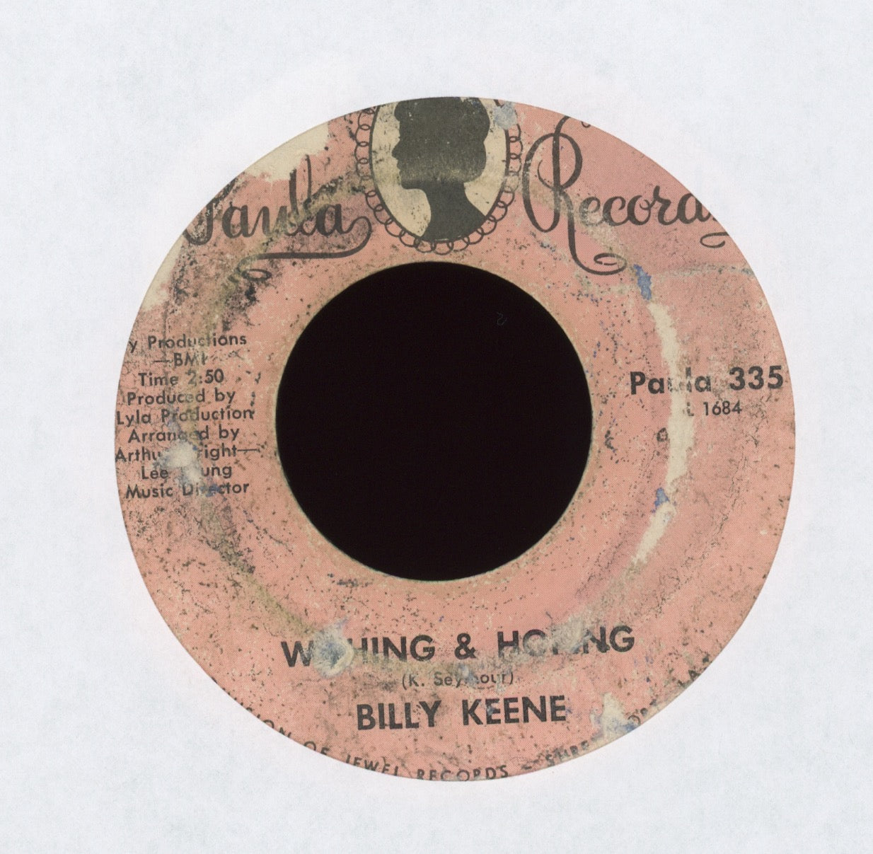Billy Keene - Wishing & Hoping on Paula Northern Soul 45
