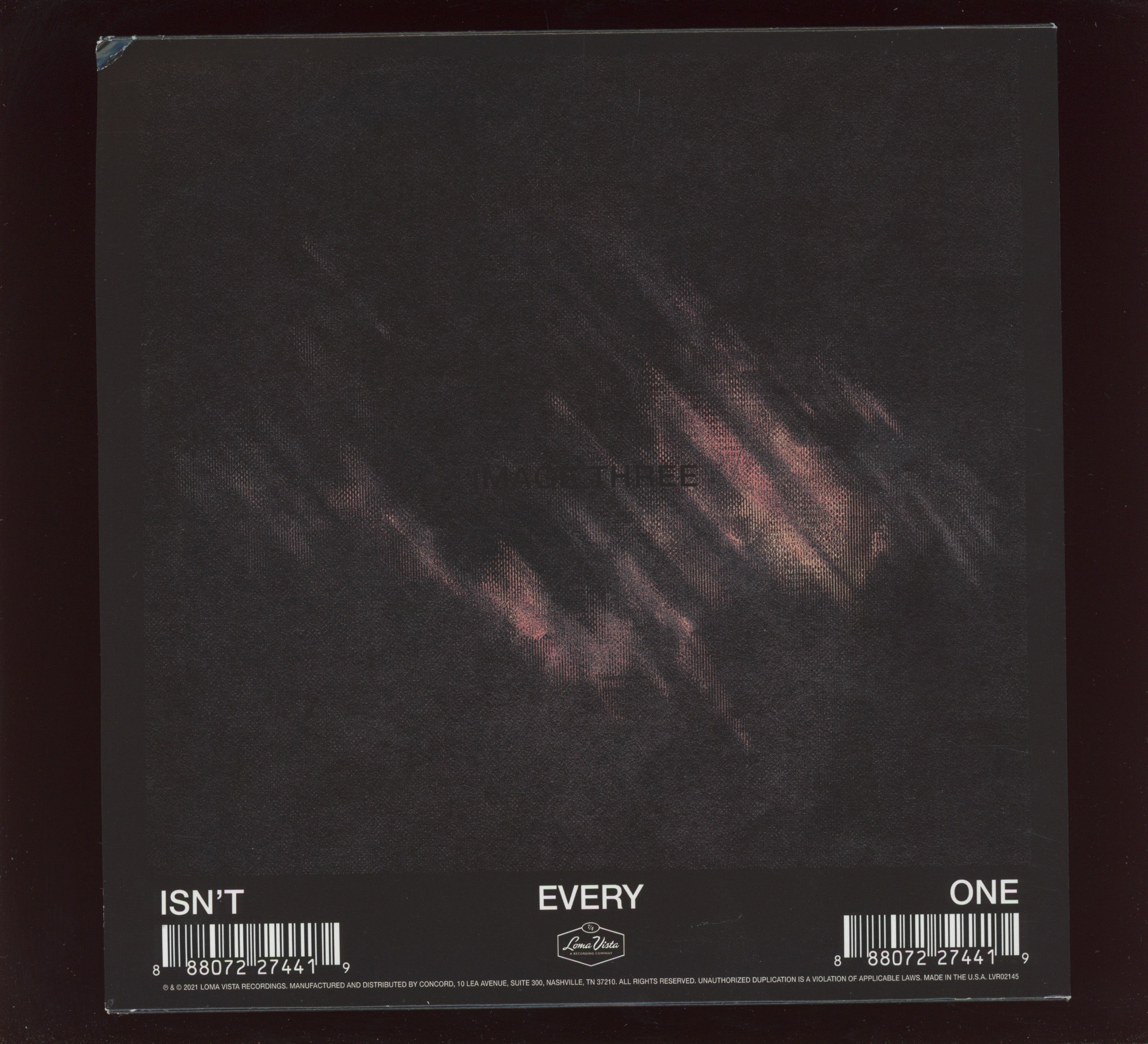 HEALTH / Nine Inch Nails - Isn't Everyone on Loma Vista Ltd Single Sided Etched 7" With Pic Sleeve