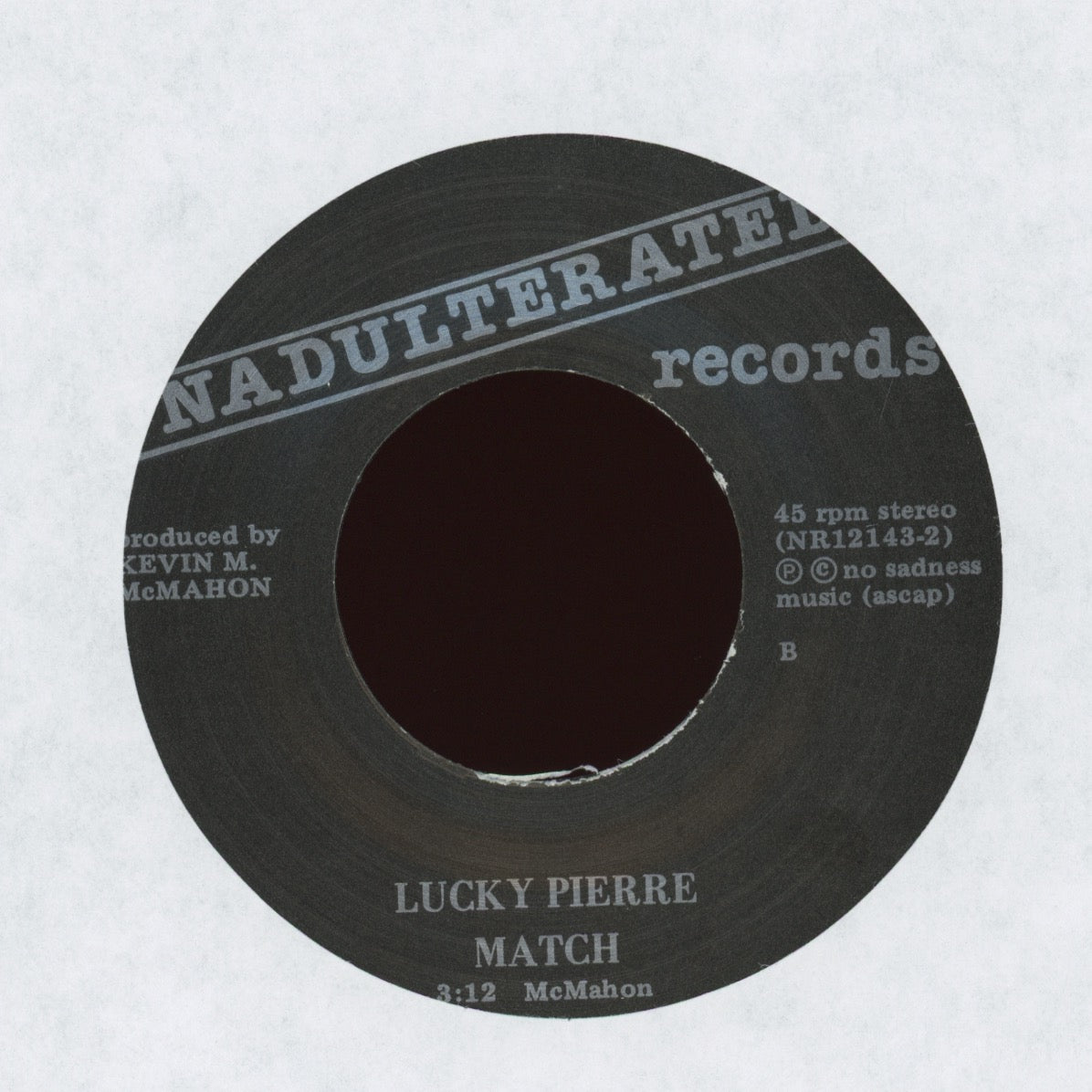 Lucky Pierre - Into My Arms on Unadulterated Private Ohio Punk Power Pop With Pic Sleeve