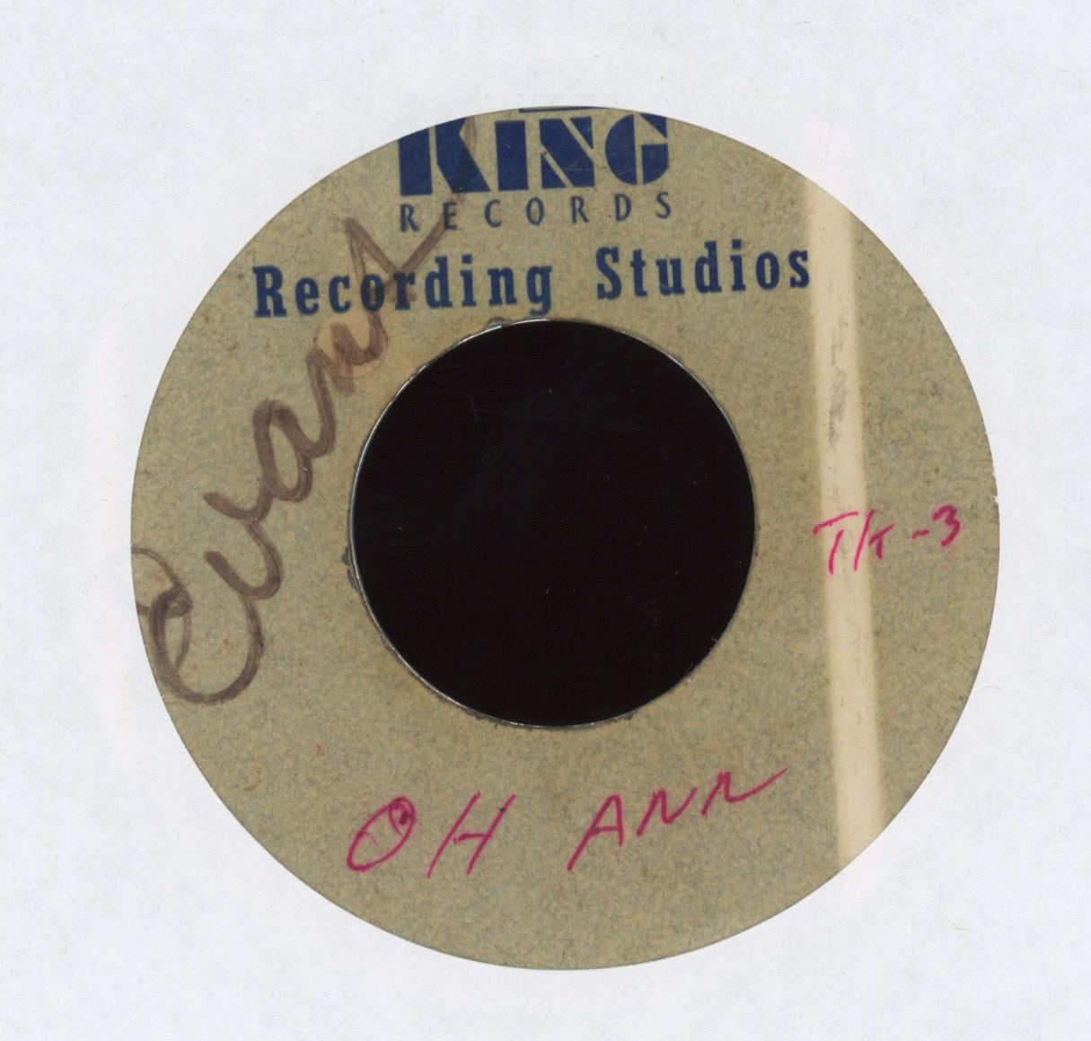 The Infernos - Oh Ann on King Unreleased Rockabilly Acetate Guitar Break