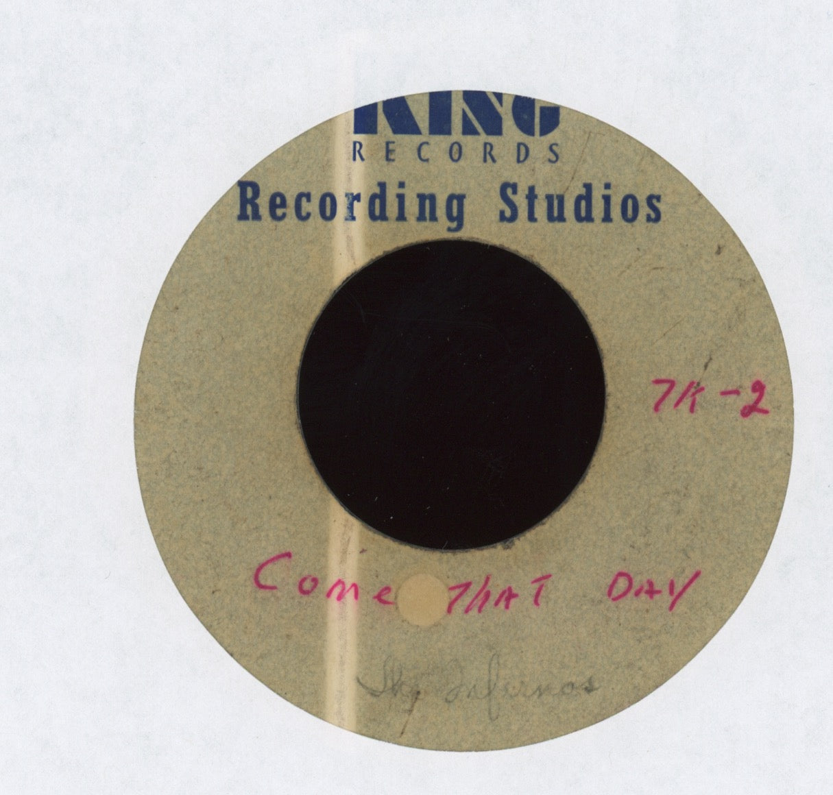 The Infernos - Oh Ann on King Unreleased Rockabilly Acetate Guitar Break