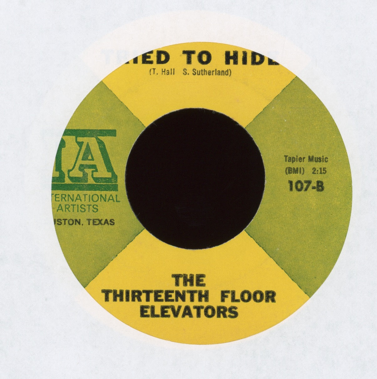 13th Floor Elevators - You're Gonna Miss Me on IA Garage 45 Hear