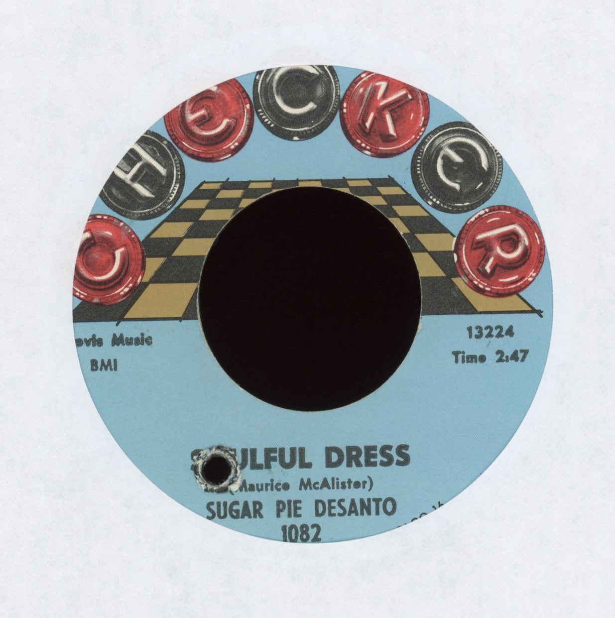 Sugar Pie Desanto - Soulful Dress on Checker R&B 45