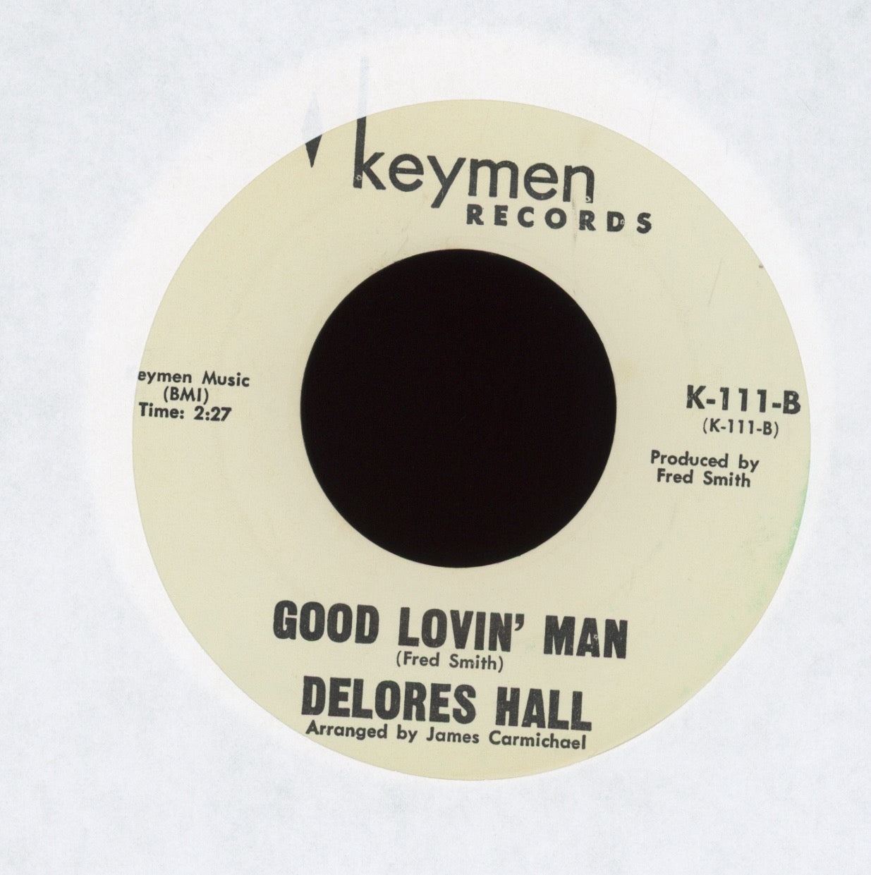 Delores Hall - W-O-M-A-N on Keymen Funk 45