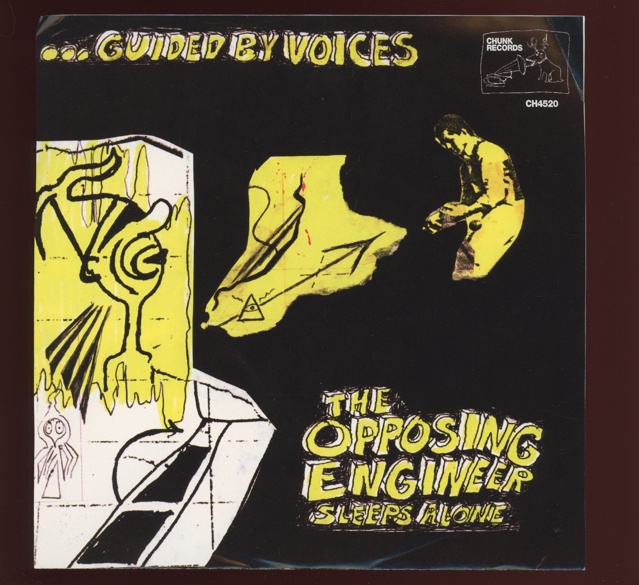 Guided By Voices / New Radiant Storm King - The Opposing Engineer Sleeps Alone on Chunk Split 7" With Picture Sleeve
