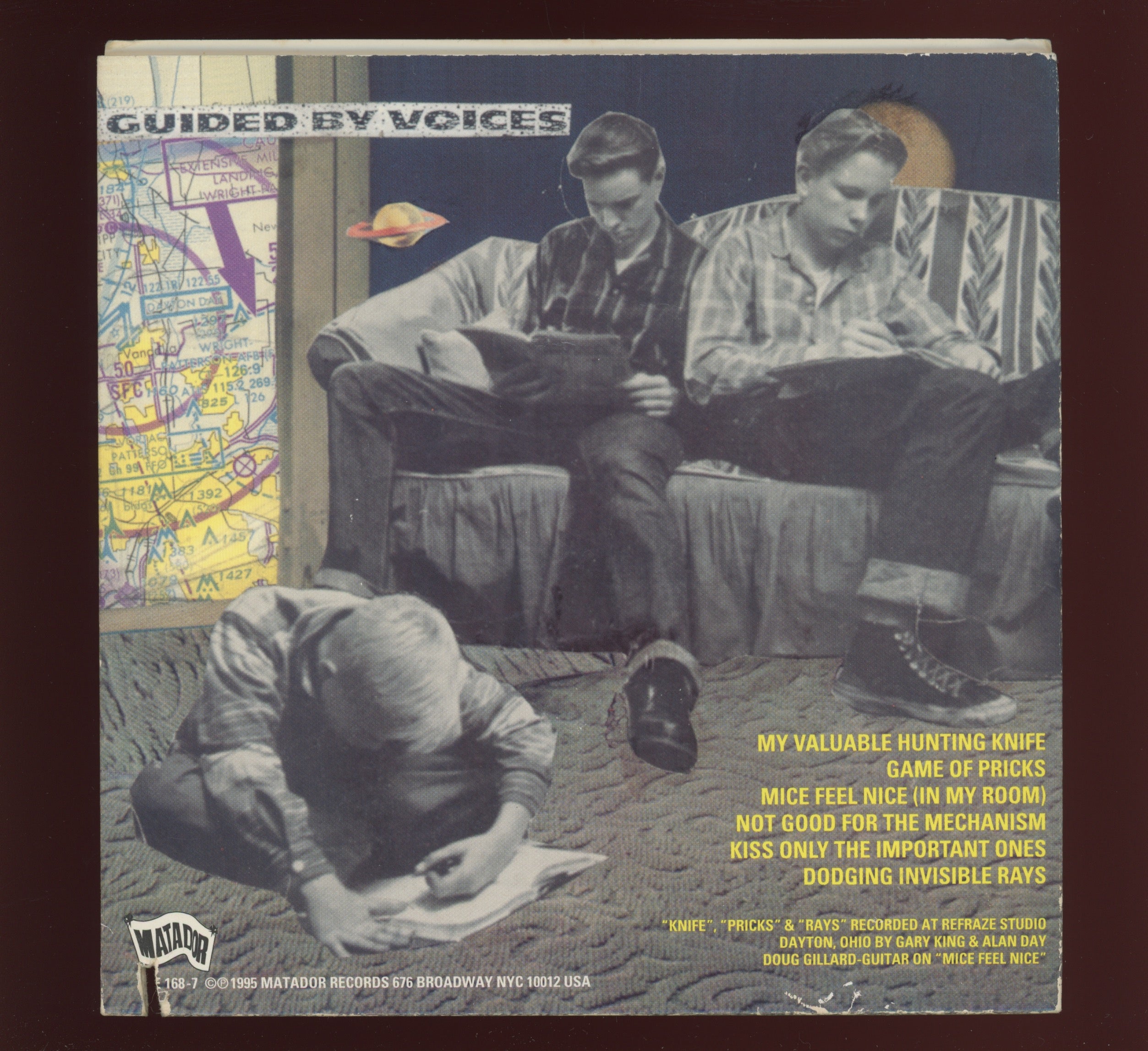 Guided By Voices - Tigerbomb on Matador 7" With Picture Sleeve