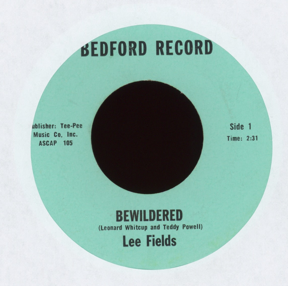 Lee Fields - Tell Her I Love Her on Bedford Funk 45