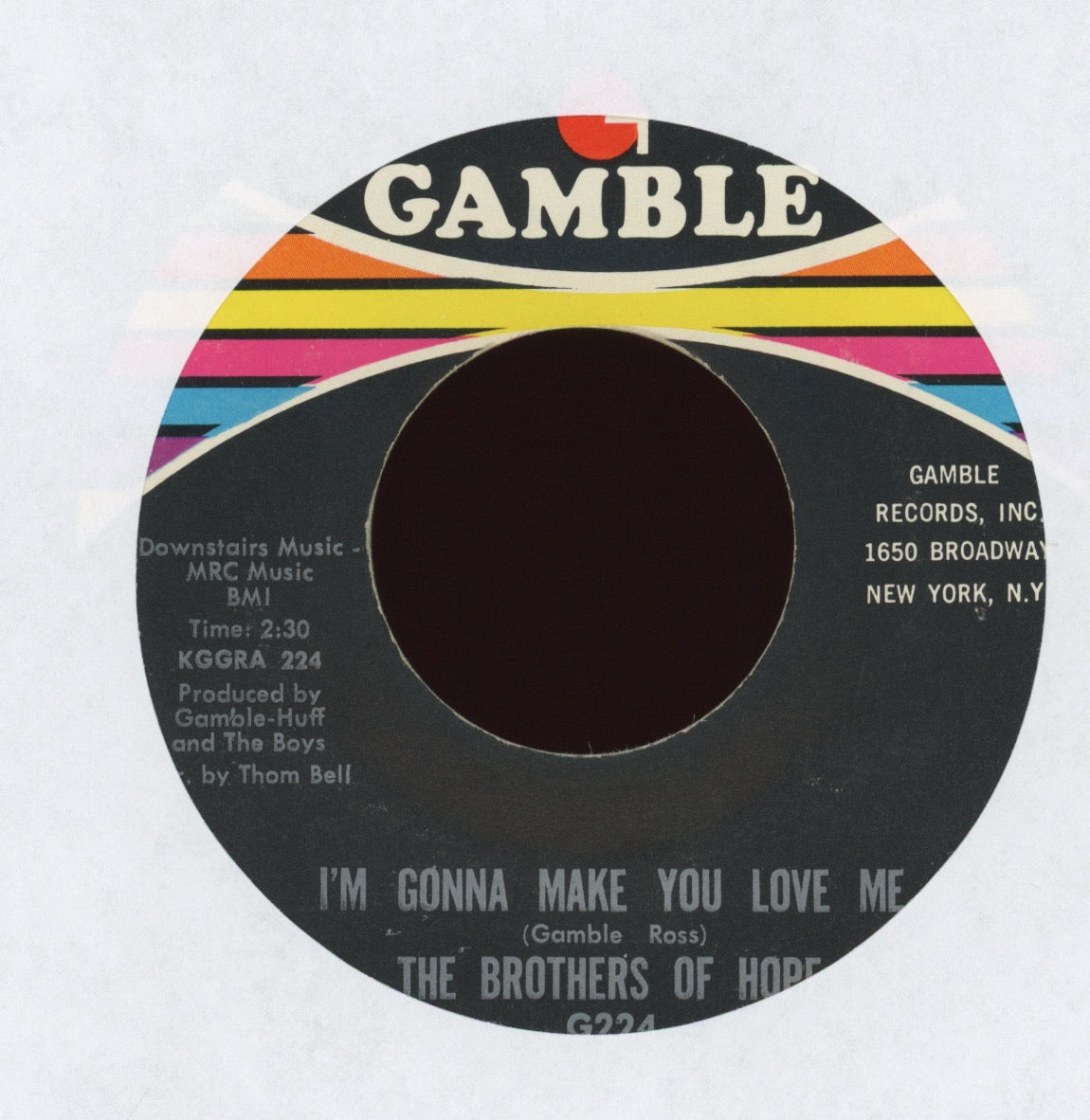 Brothers Of Hope - Nickol Nickol on Gamble Funk 45 Breaks