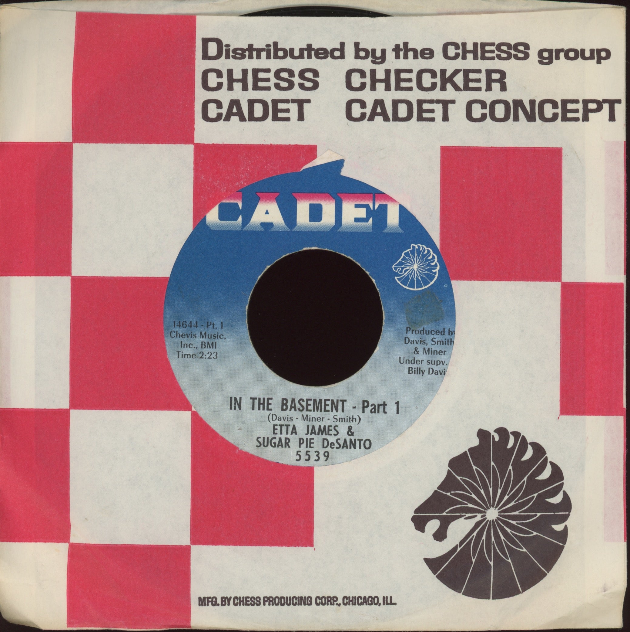 Etta James & Sugar Pie De Santo - In The Basement on Cadeyt R&B 45