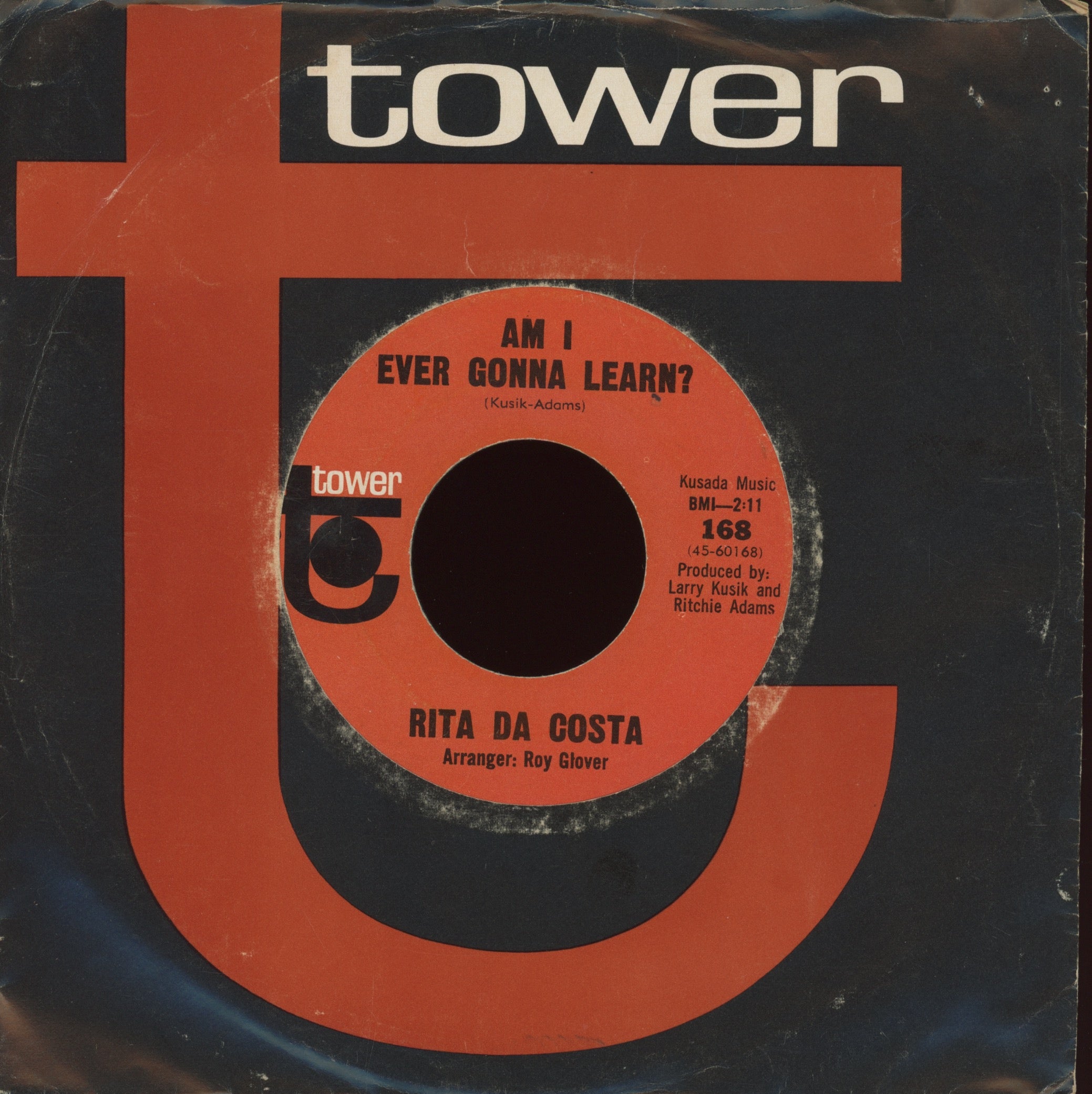 Rita Dacosta - You And Nothing More on Tower Northern Soul 45