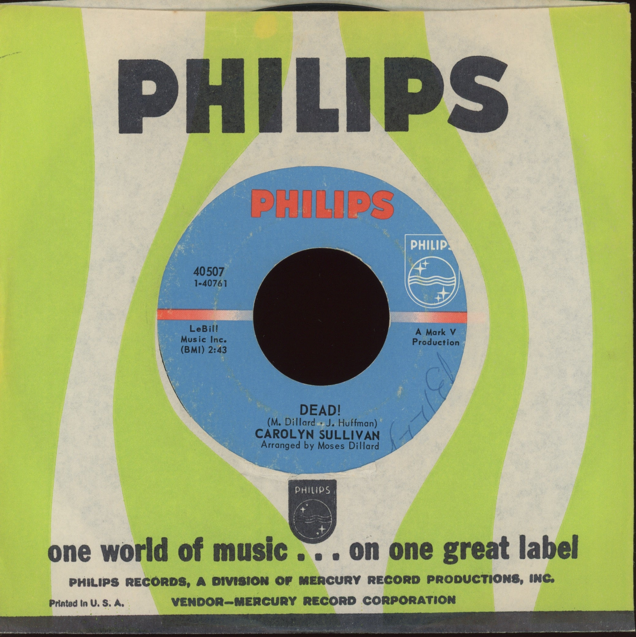 Carolyn Sullivan - Dead on Philips Funk 45 Breaks