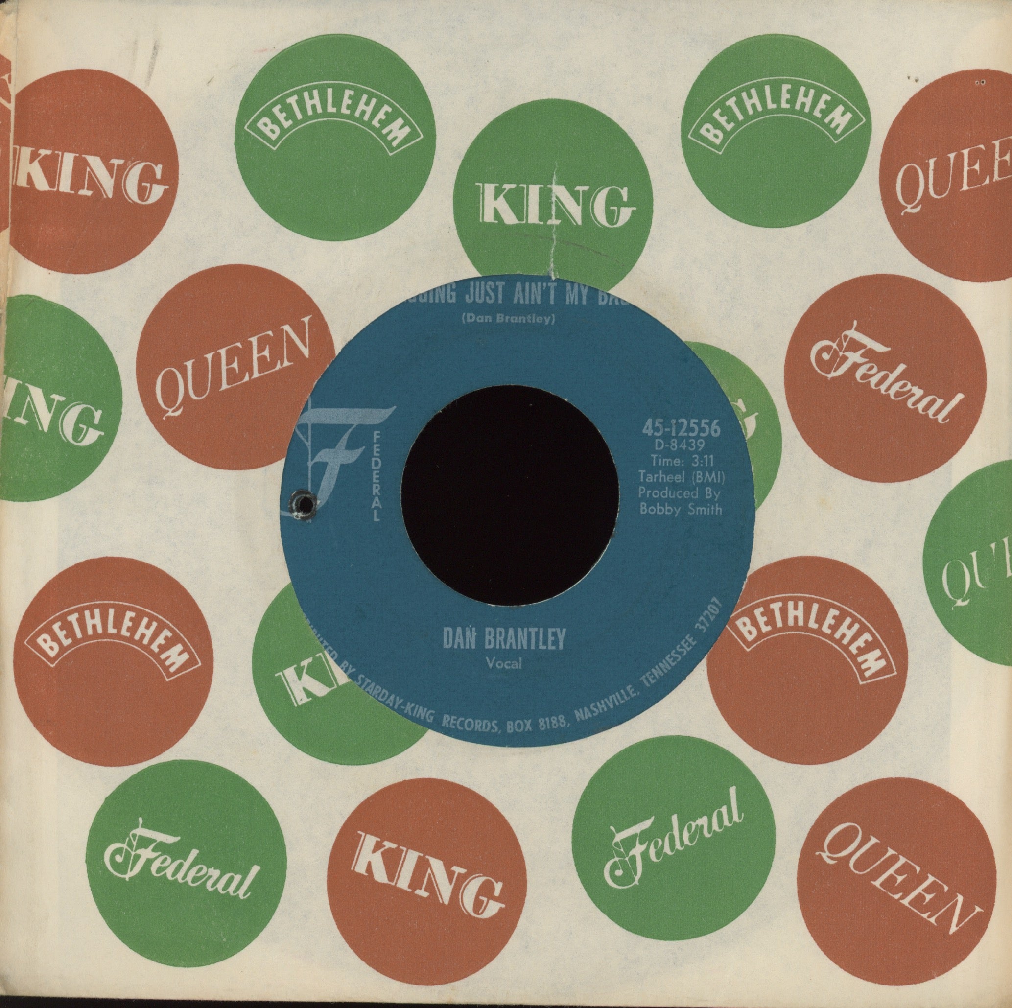 Dan Brantley - You Got To Prove It on Federal Northern Soul 45