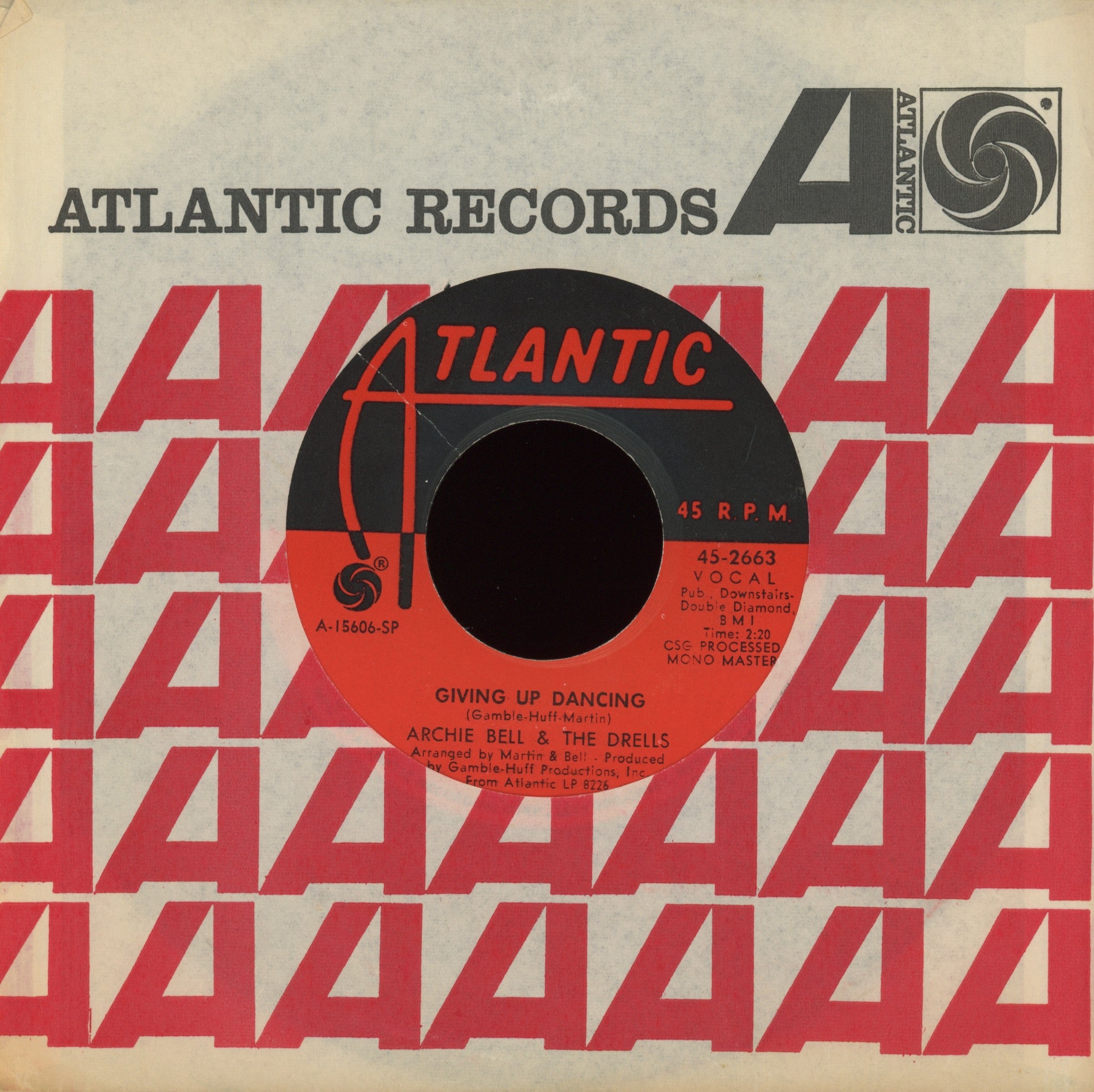 Archie Bell & The Drells - My Balloon's Going Up Northern Soul 45