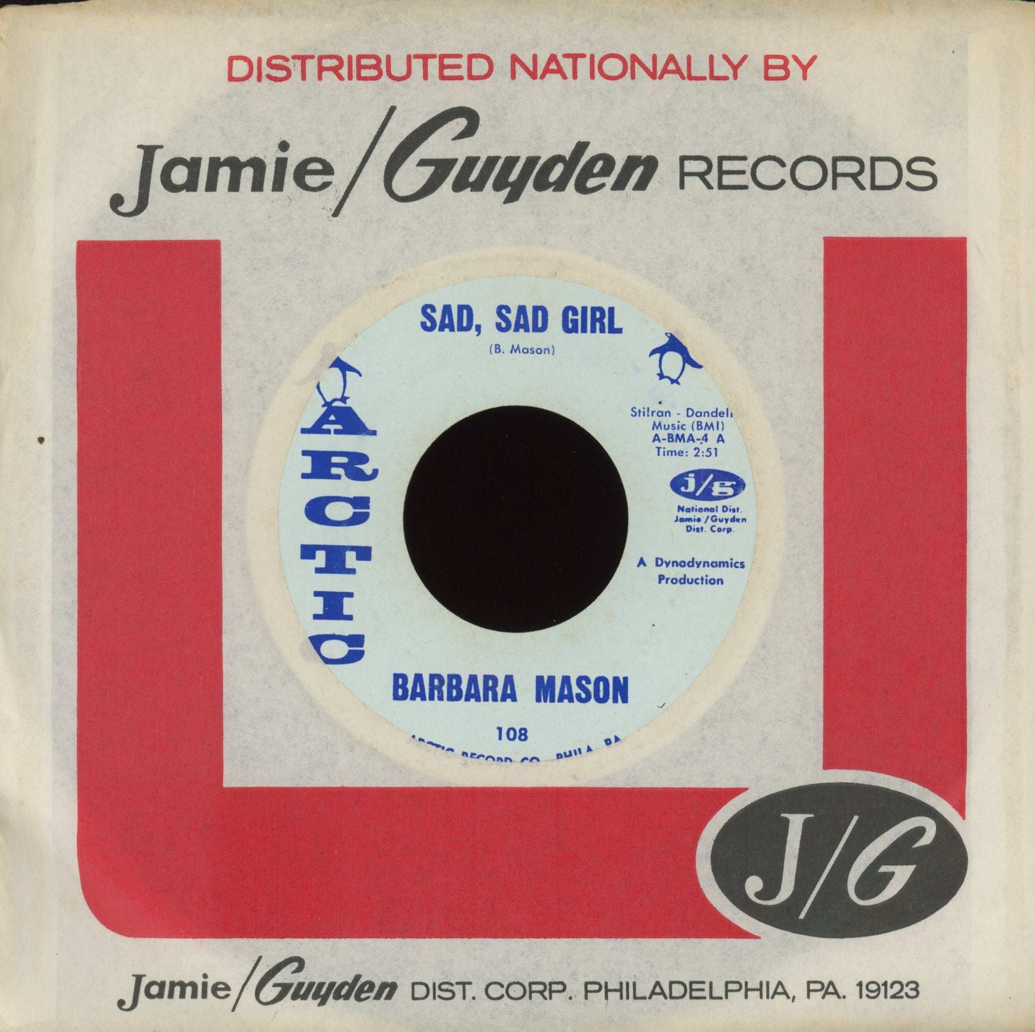 Barbara Mason - Come to Me on Arctic Northern Soul 45