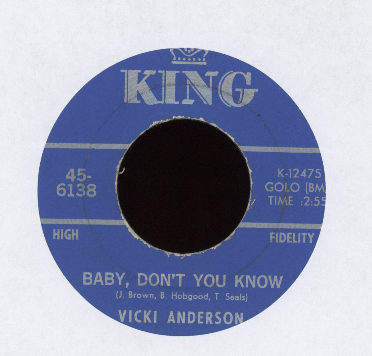 Vicki Anderson - Baby Don't You Know on King Funk 45