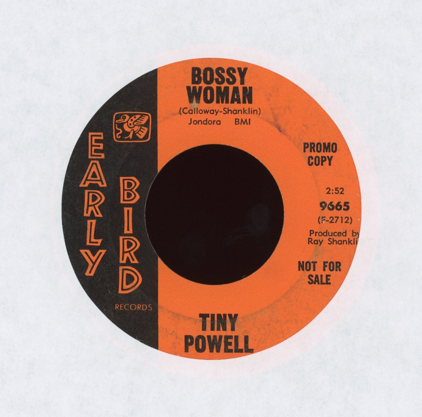 Tiny Powell - Bossy Woman on Early Bird Promo