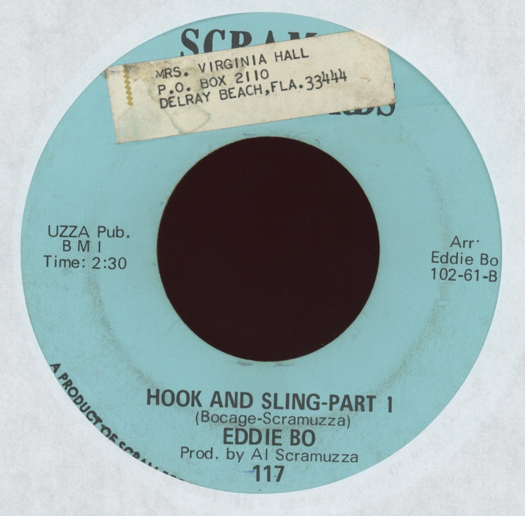 Eddie Bo - Hook And Sling on Scram Funk 45
