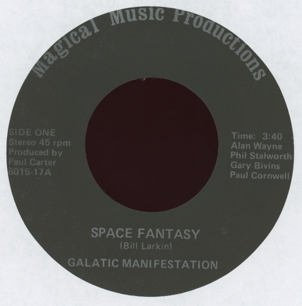 Galactic Manifestation - One For One on Magical Music Productions Jazz Funk 45 Breaks