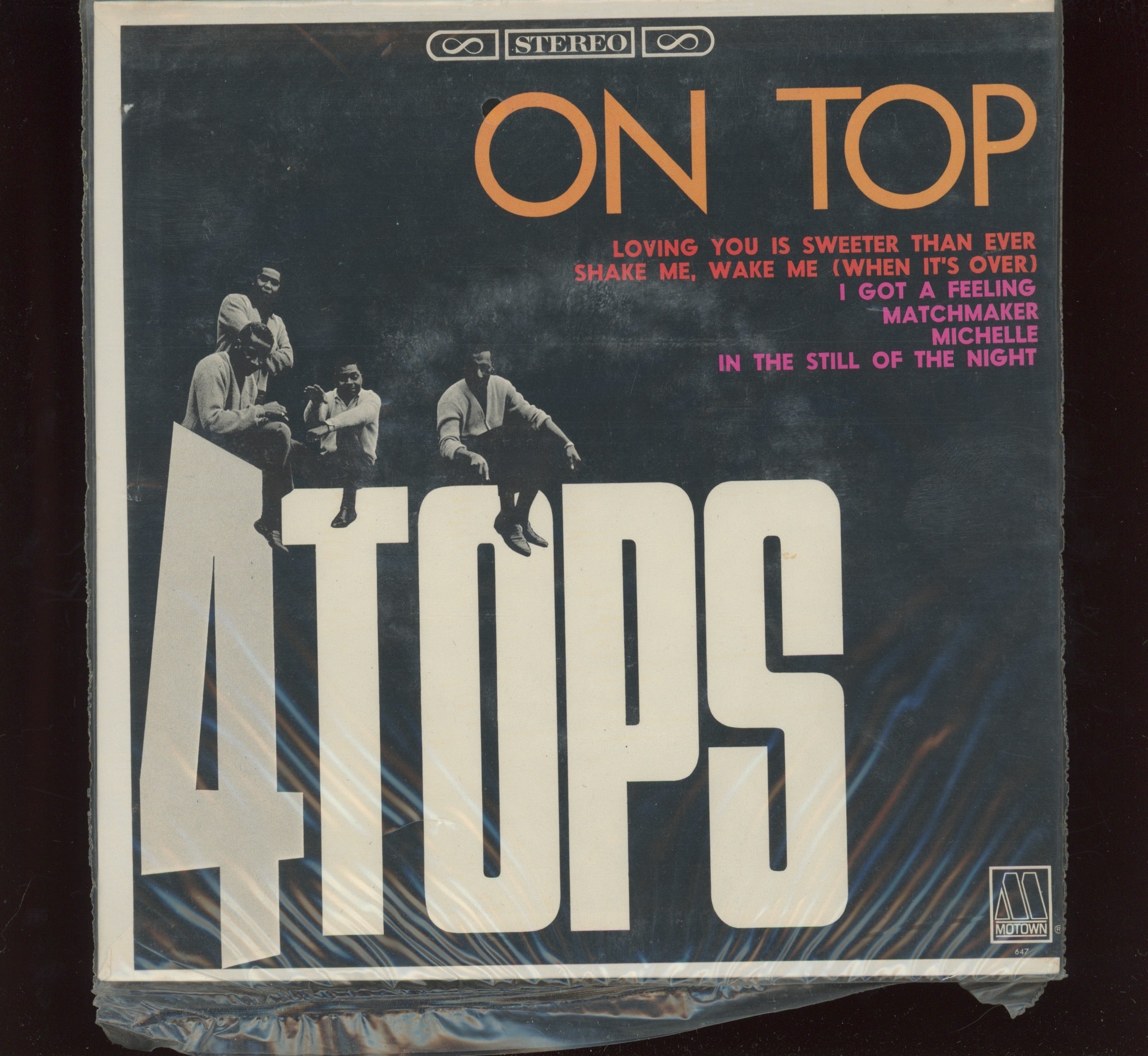 Four Tops - Four Tops On Top on Motown 60647 Soul Jukebox EP 7" Sealed