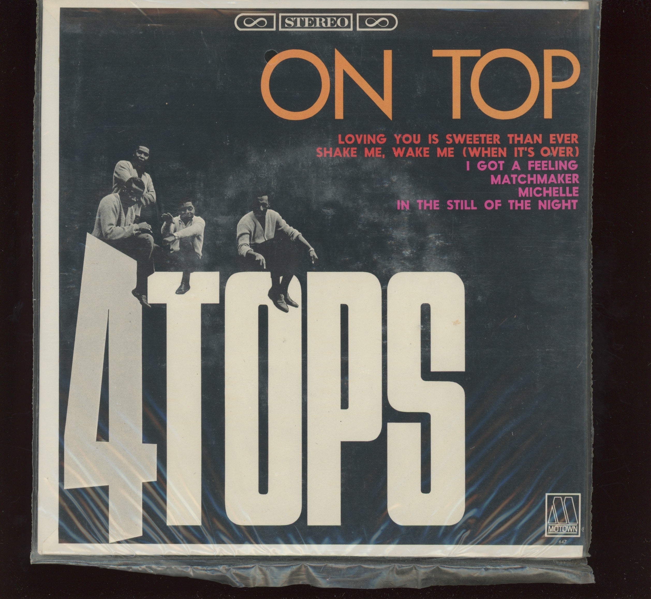 Four Tops - Four Tops On Top on Motown 60647 Soul Jukebox EP 7" Sealed