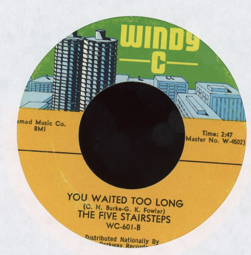 Five Stairsteps - Don't Waste Your Time on Windy C Northern Soul 45