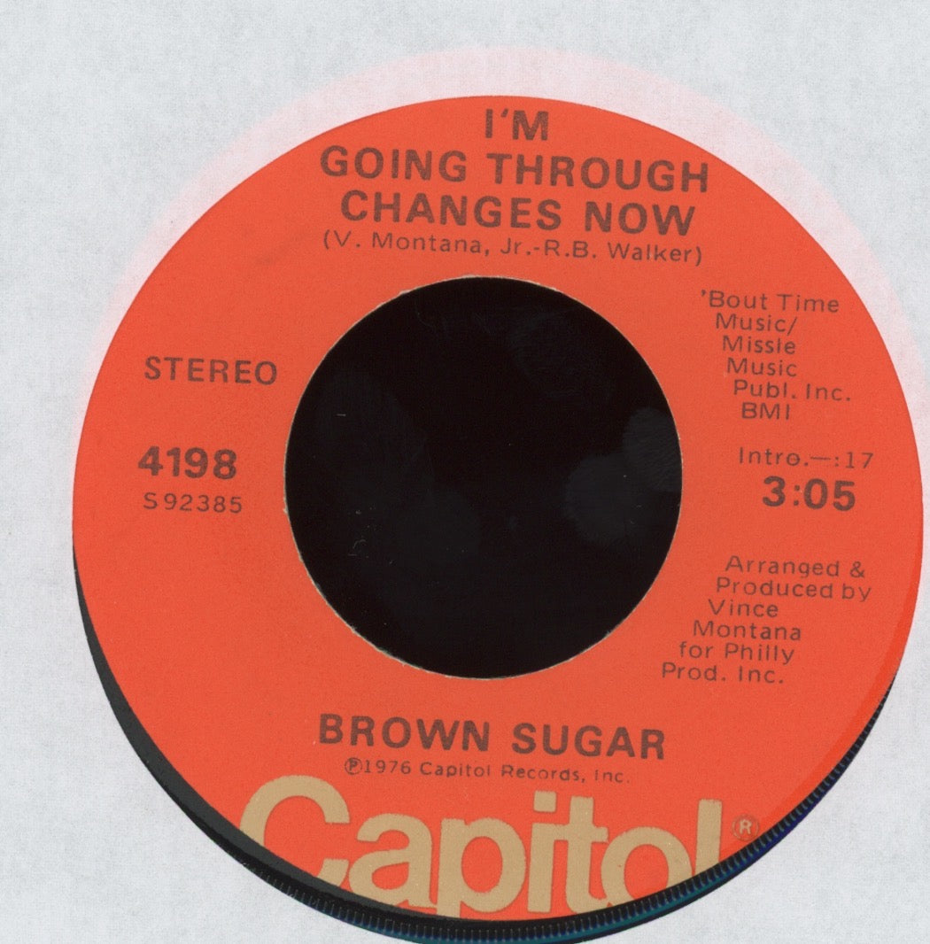 Brown Sugar - The Game Is Over on Capitol 70's Soul 45