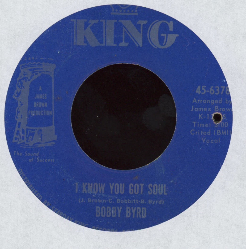 Bobby Byrd - I Know You Got Soul on King Funk 45