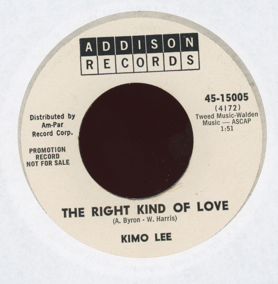 Kimo Lee - If You Don't Like It Don't Knock It on Addison Promo Rockabilly 45