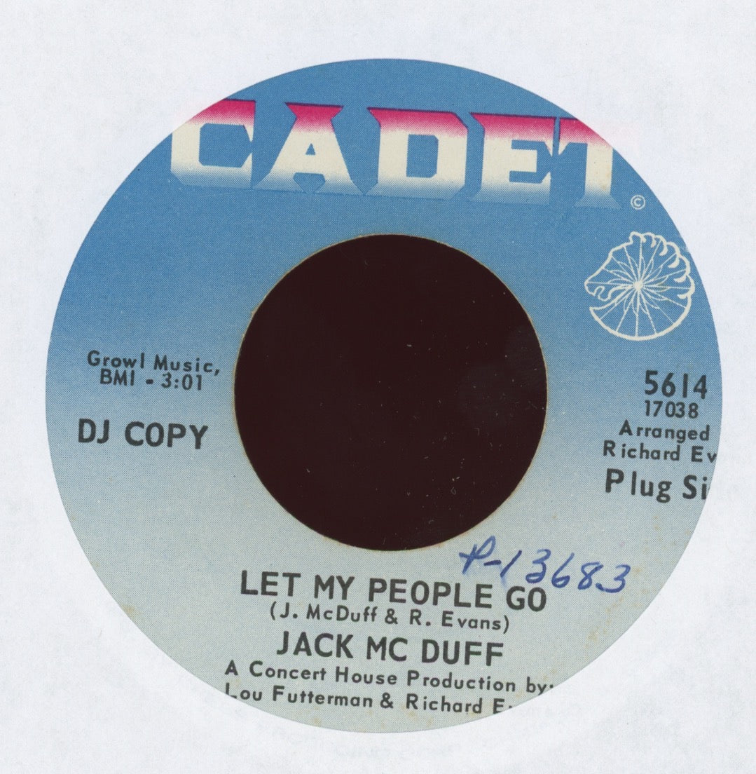Brother Jack McDuff - Let My People Go on Cadet Promo Jazz Funk 45 Breaks