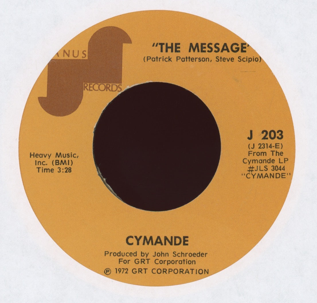 Cymande - The Message on Janus Afro Funk 45