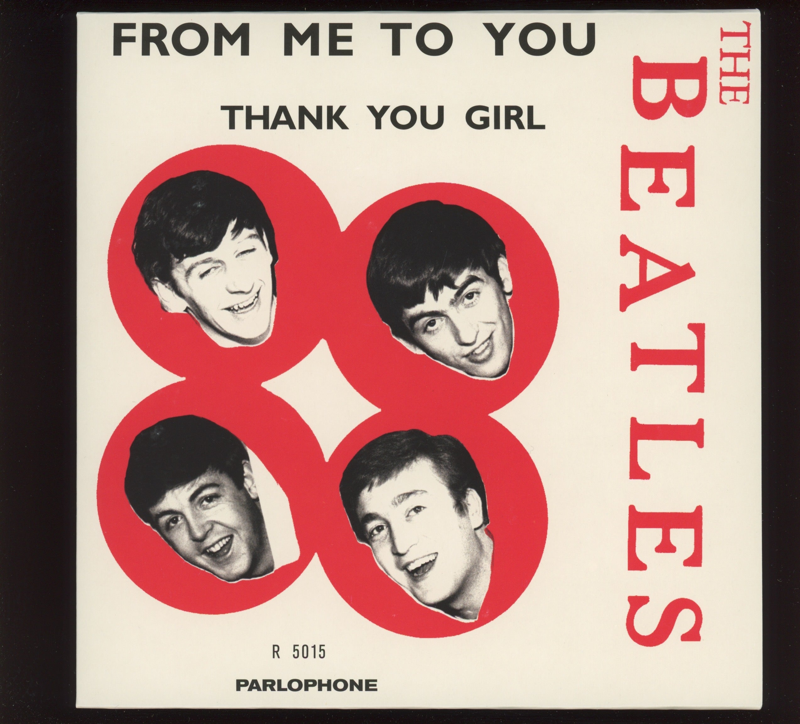 The Beatles - From Me To You / Thank You Girl on Parlophone 7" Reissue With Picture Cover