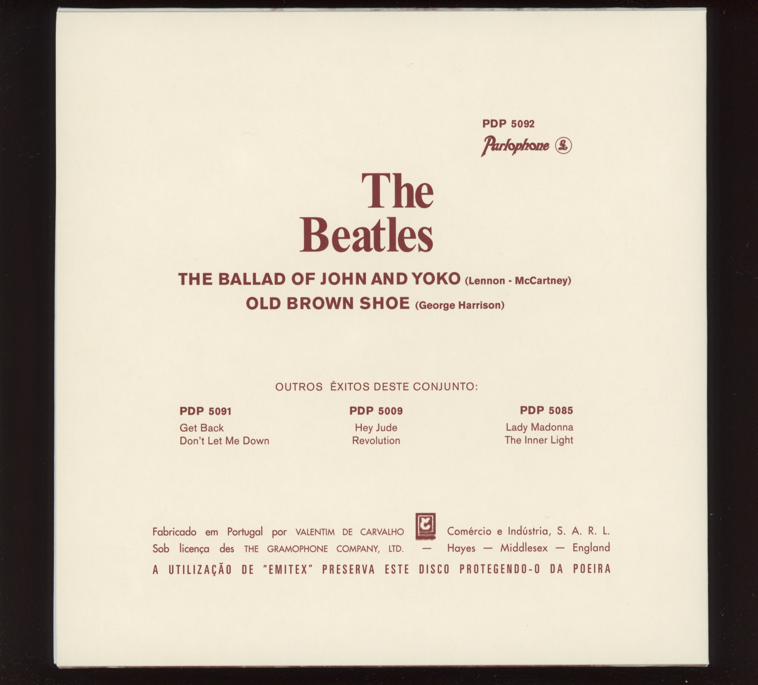 The Beatles - The Ballad Of John And Yoko