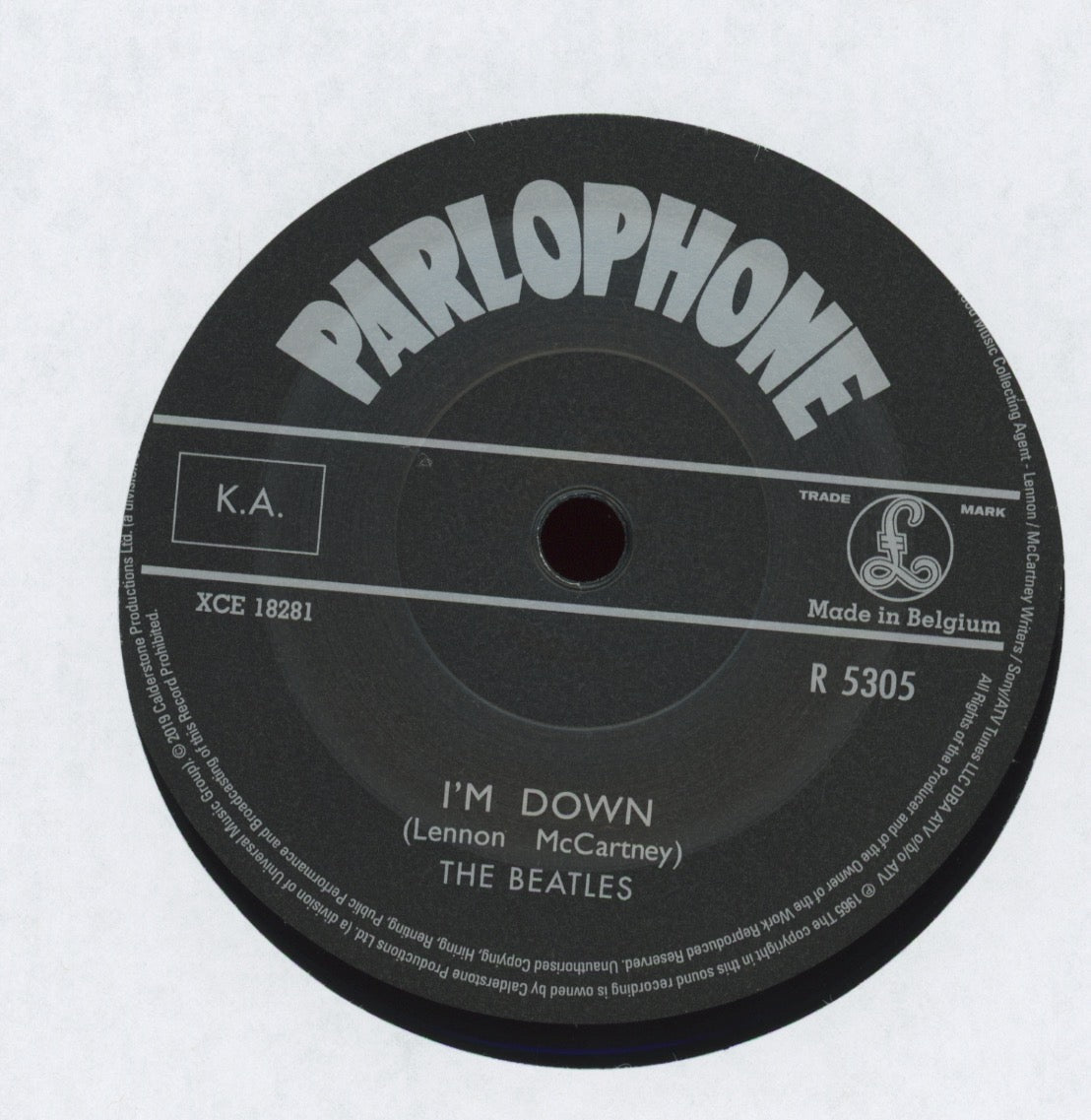 The Beatles - Help! / I’m Down on Parlophone 7" Reissue With Picture Cover