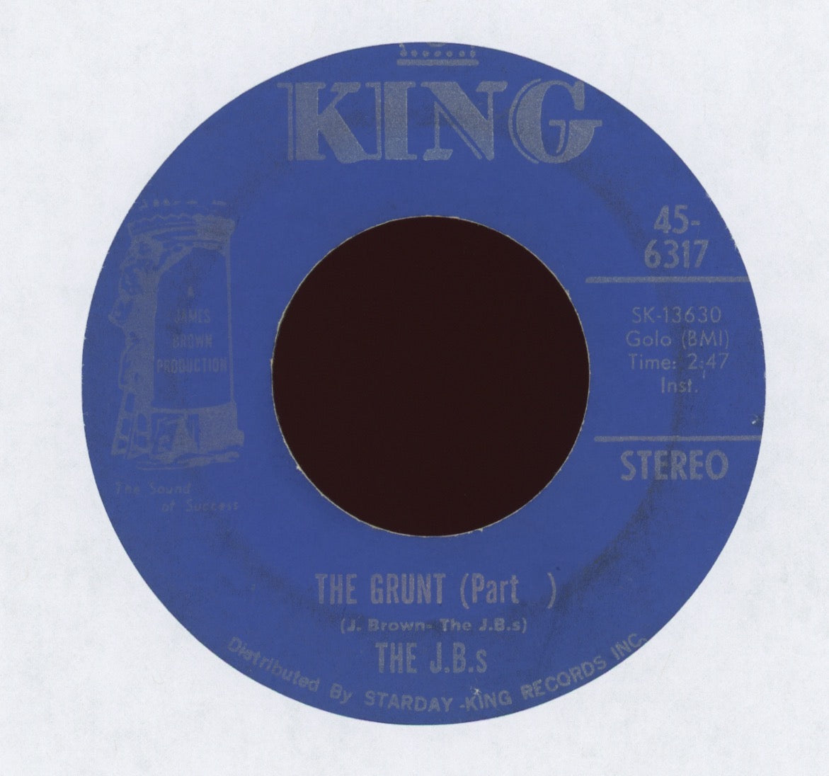 The J.B.'s - The Grunt on King Funk 45