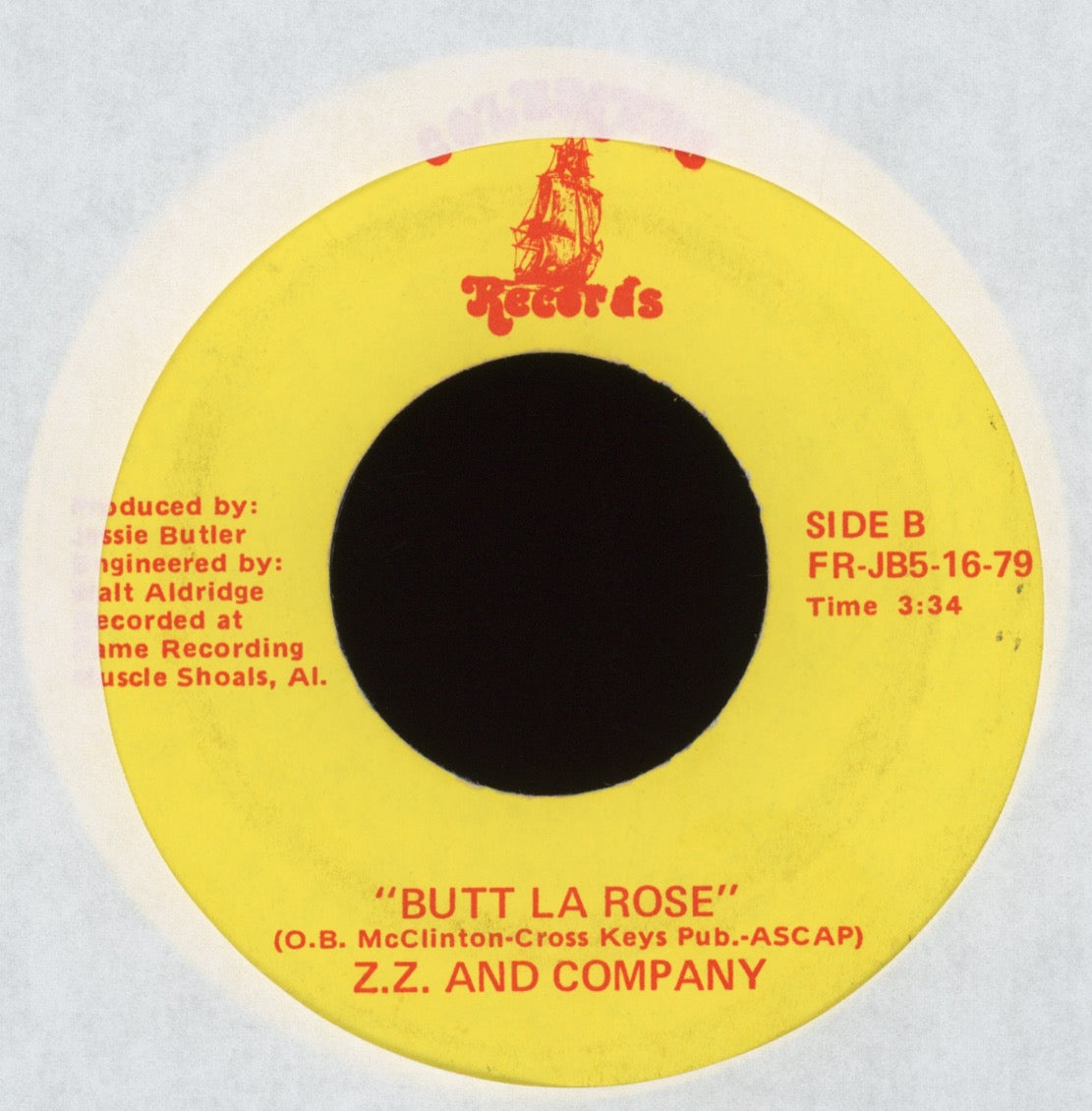 Z. Z. And Company - Gettin' Ready For The Getdown on Columbus Records 1st Press Northern Soul 45