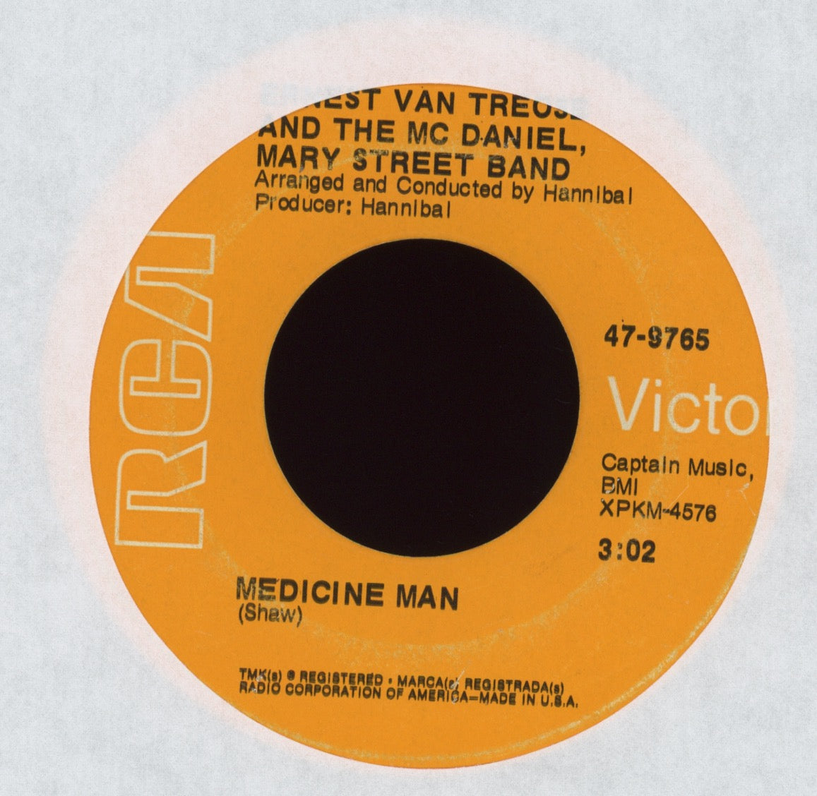 Ernest Vantrease - Popcorn Push Push on RCA Funk 45