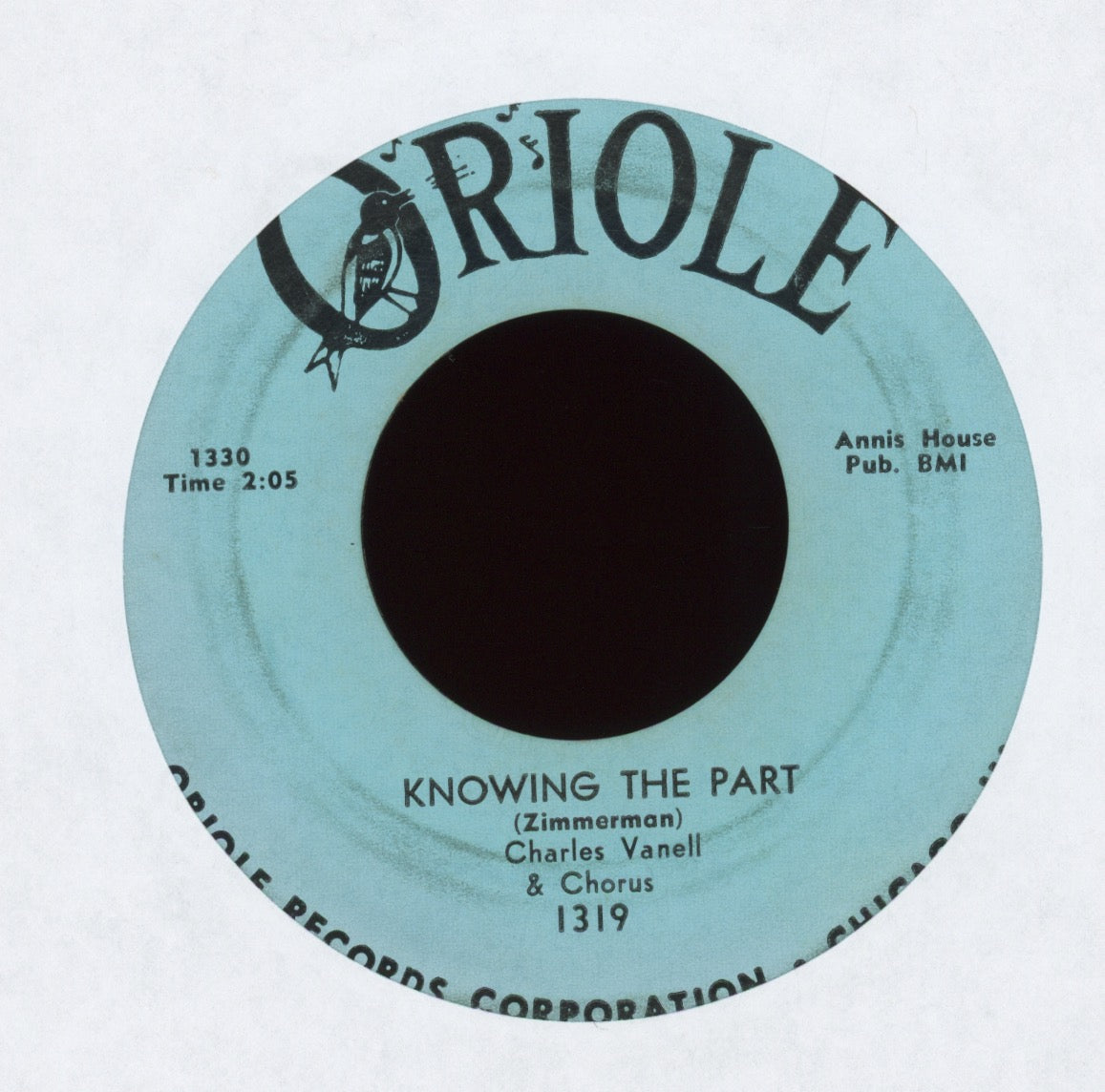 Charles Vanell And Chorus - Classmates on Oriole R&B Doo Wop 45