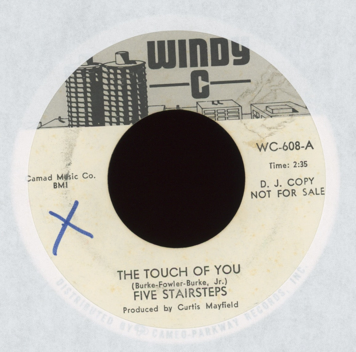 Five Stairsteps - Change of Pace on Windy C Promo Northern Soul 45