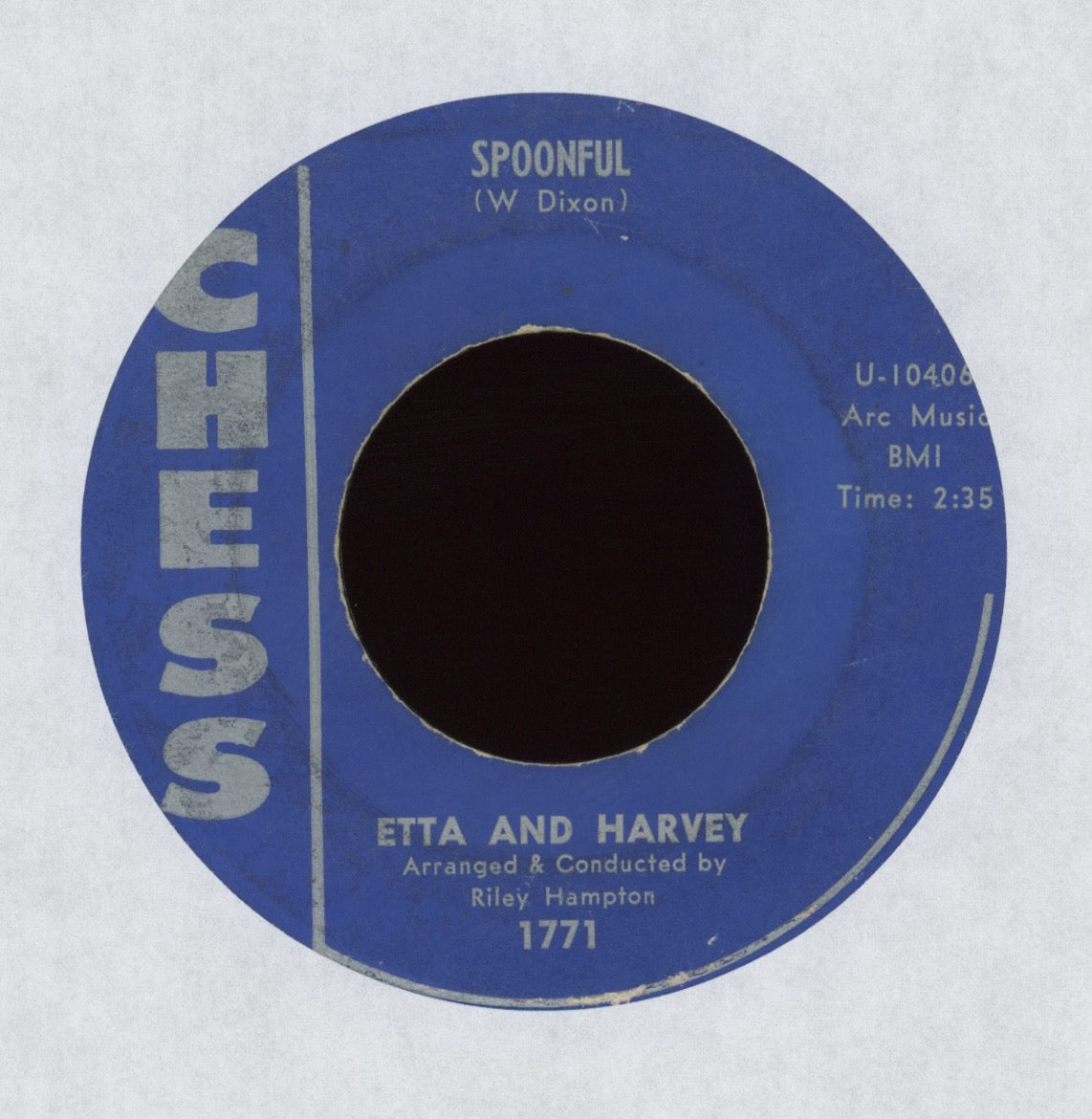 Etta & Harvey - Spoonful on Chess R&B 45