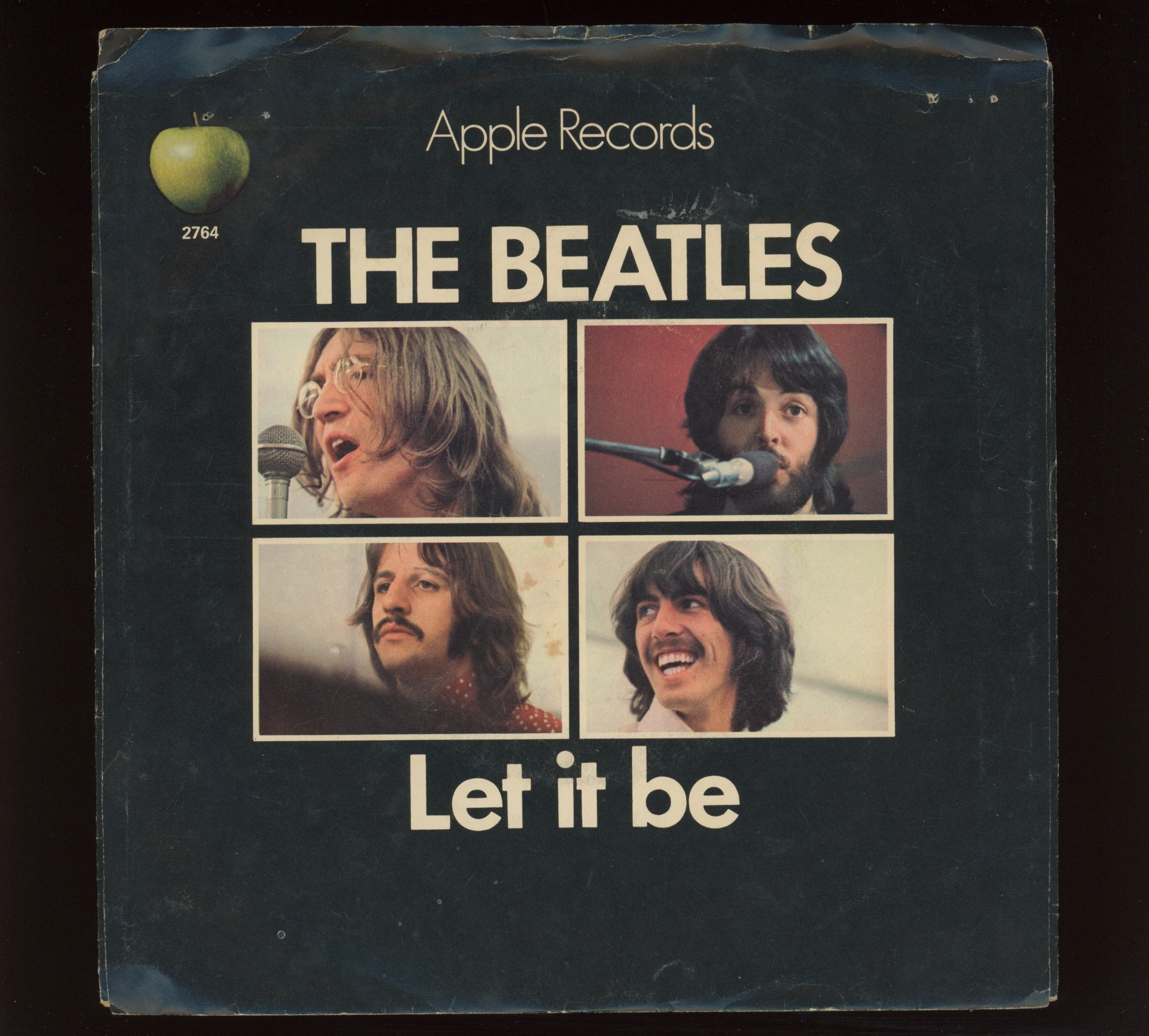 The Beatles - Let It Be on Apple 45 With Picture Sleeve